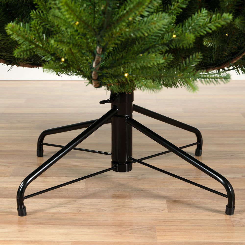 7.5 FT Norway Spruce Tree Pre Lit Warm White Micro LED Lights