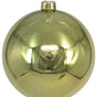 8" Holly Green Shiny Ball Ornament