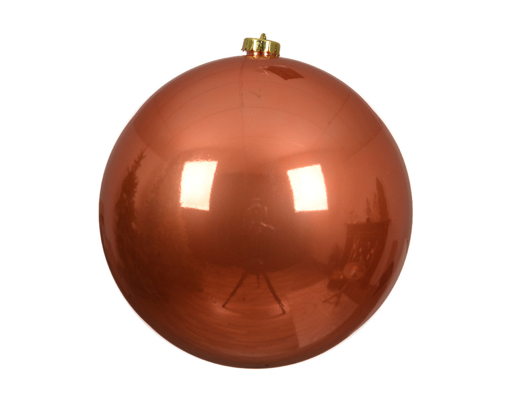 8" Shiny Shatterproof Ball Ornament