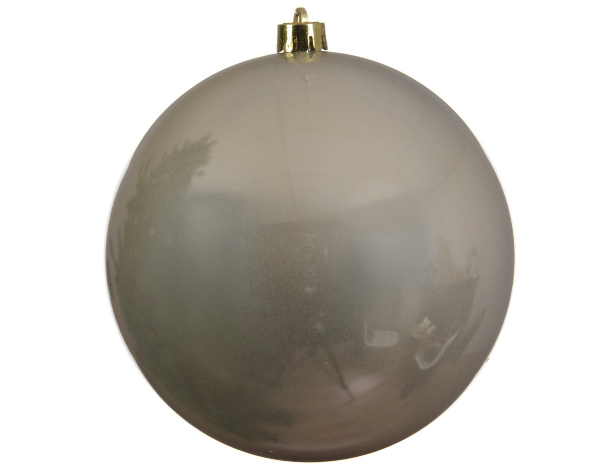 8" Shiny Shatterproof Ball Ornament