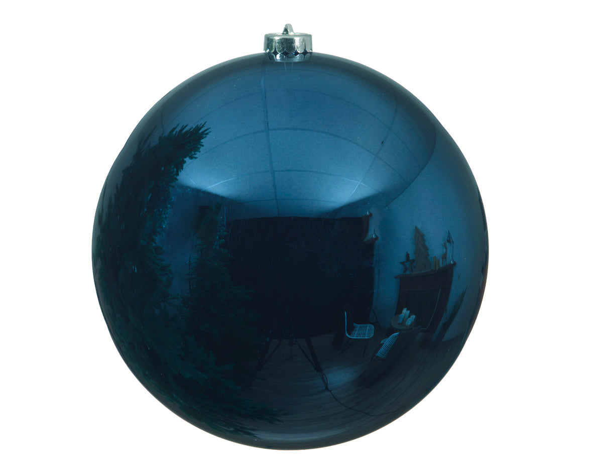 8" Shiny Shatterproof Ball Ornament