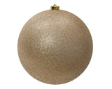 8" Glitter Shatterproof Ball Ornament
