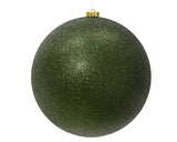 8" Glitter Shatterproof Ball Ornament