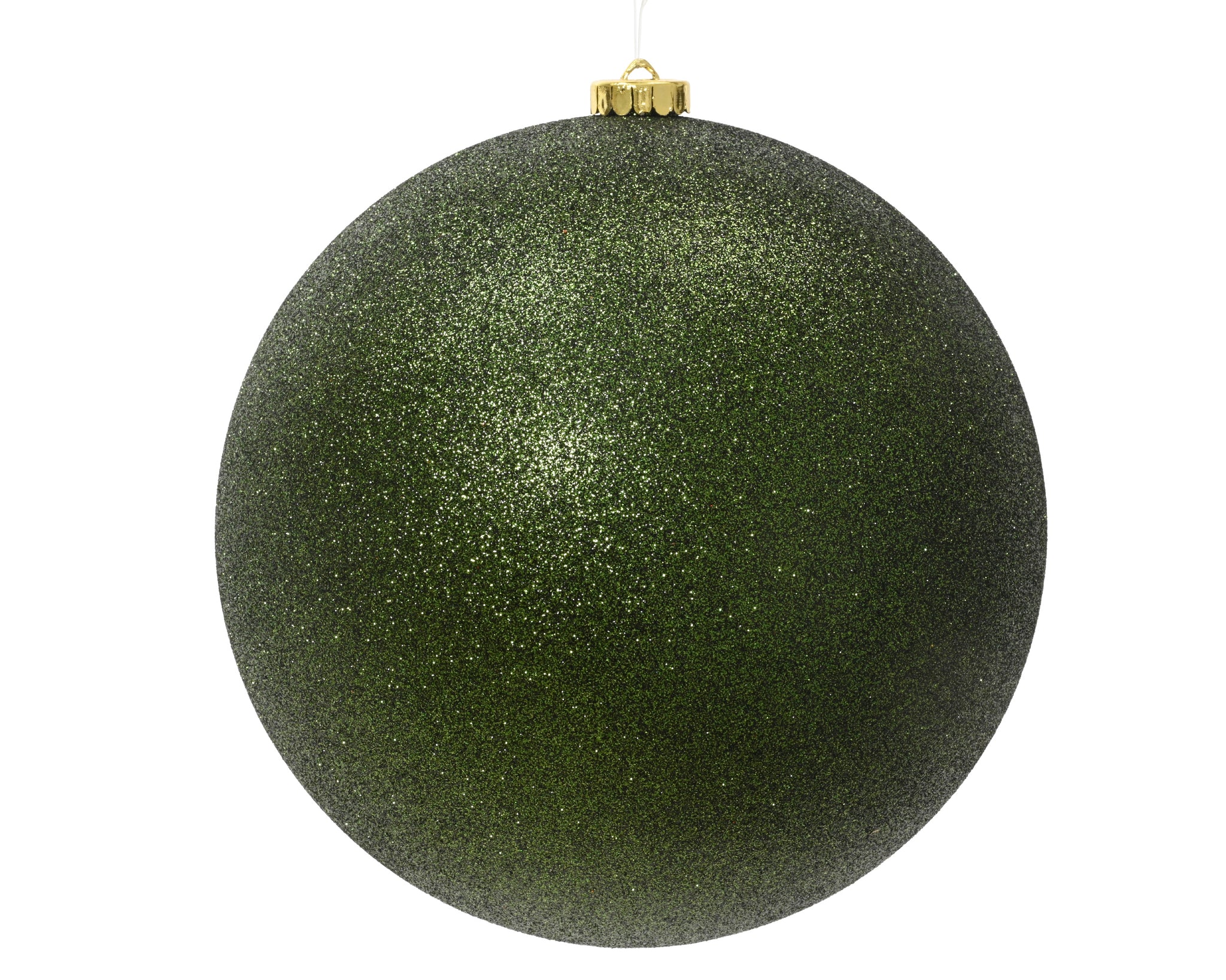 8" Glitter Shatterproof Ball Ornament