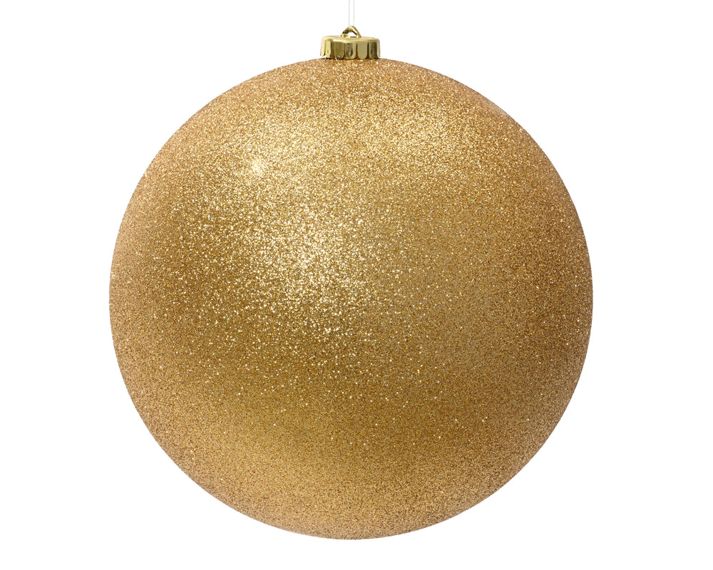10" Glitter Shatterproof Ball Ornament