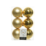 3" Shatterproof Shiny & Matte Ball Ornament