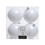 4" Shiny & Matte Shatterproof Ball Ornament