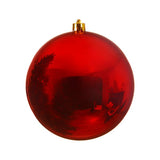 4" Shiny & Matte Shatterproof Ball Ornament