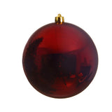 4" Shiny & Matte Shatterproof Ball Ornament