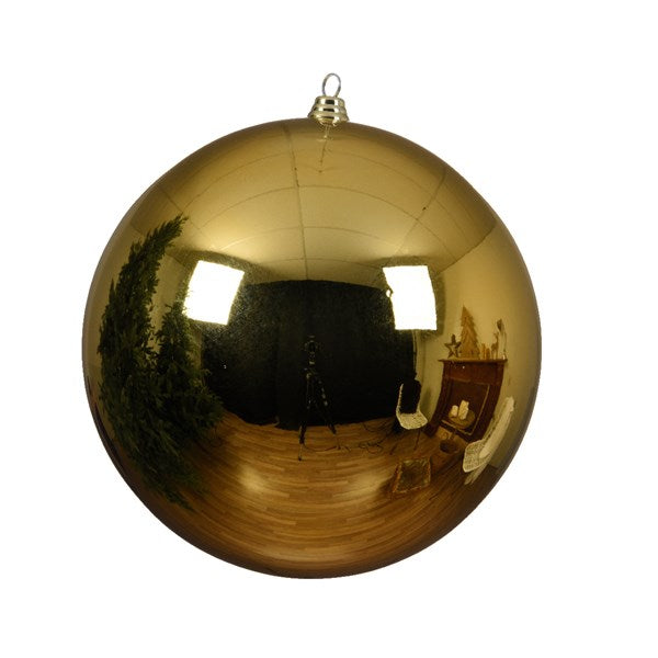 4" Shiny & Matte Shatterproof Ball Ornament