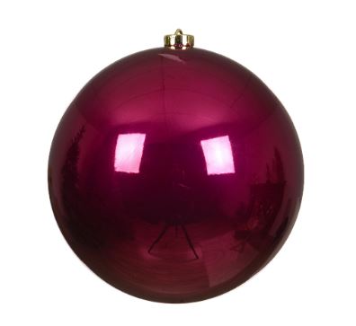 4" Shiny & Matte Shatterproof Ball Ornament