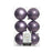 80MM Shatterproof Shiny & Matte Ball 6 Pack