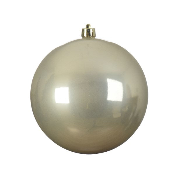 4" Shiny & Matte Shatterproof Ball Ornament