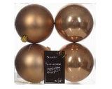 4" Shiny & Matte Shatterproof Ball Ornament