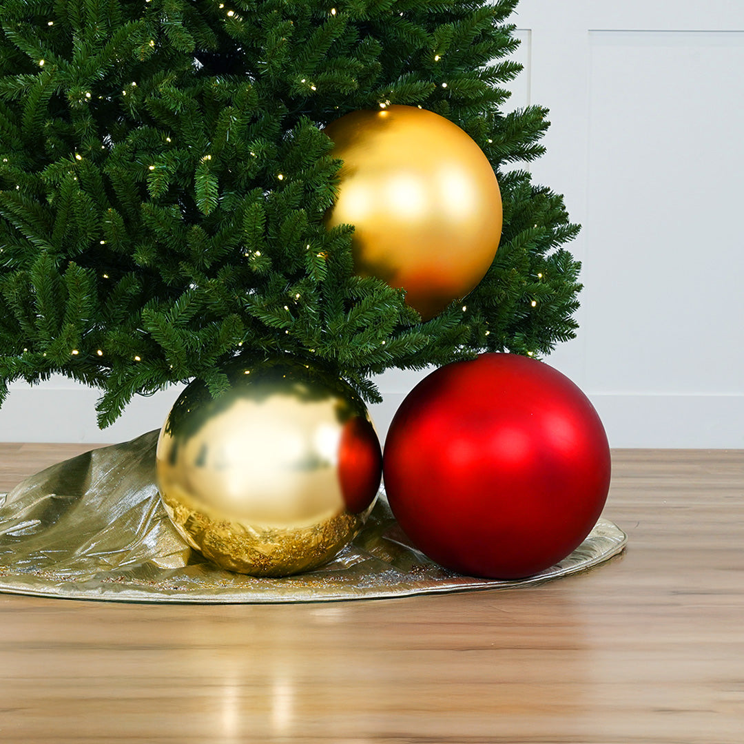 16" Gold Matte Shatterproof Ball Ornament