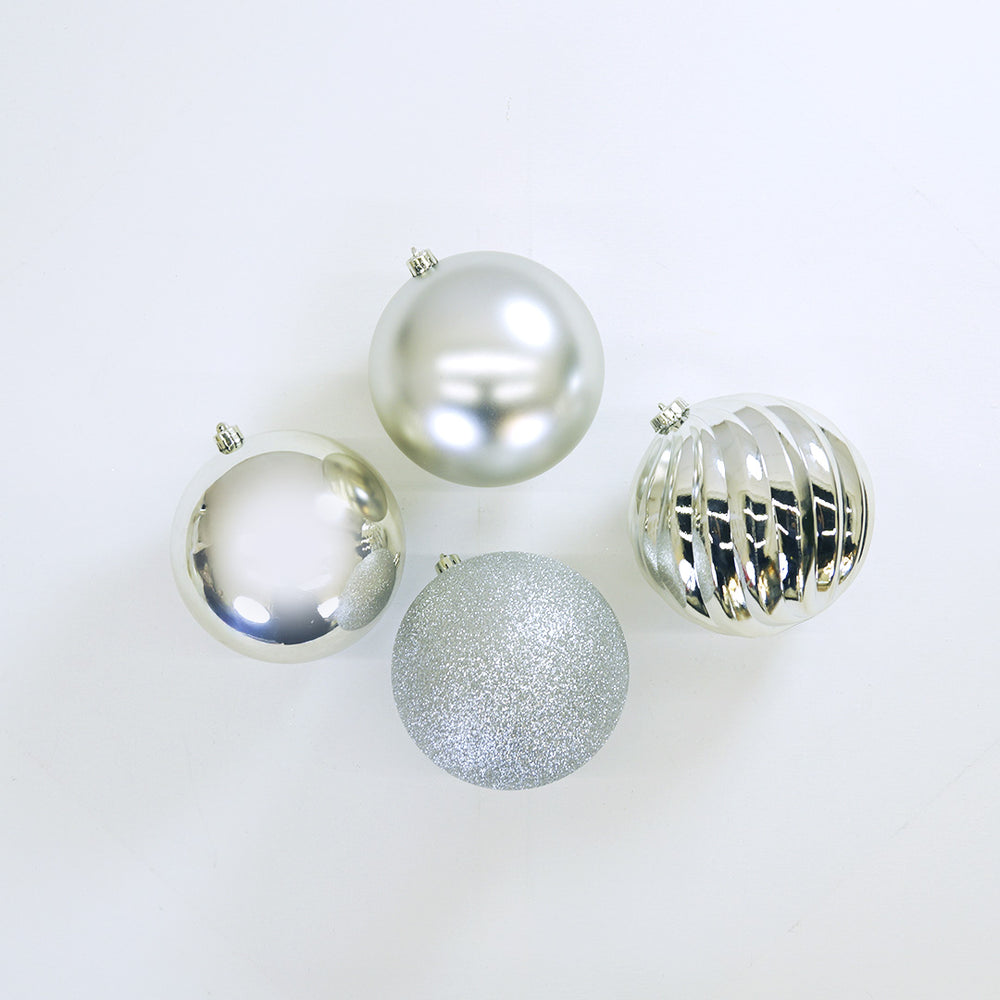 5.5" Shiny & Matte Shatterproof Ball Ornament