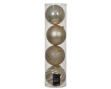 5.5" Shiny & Matte Shatterproof Ball Ornament