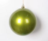 6" Shiny Candy Ball Ornament
