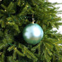 6" Light Green Candy Ball Ornament