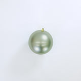 6" Light Green Candy Ball Ornament