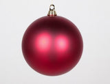 8" Matte Shatterproof Ball Ornament