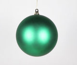 8" Matte Shatterproof Ball Ornament