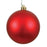 300MM Red Shatterproof Matte Ball