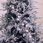 6 FT Silver Ball Garland Shatterproof