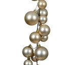 6 FT Pearl Ball Garland Shatterproof