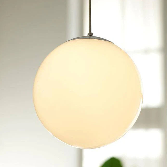 14" Micro 300LED Warm White Frosted Hanging Ball
