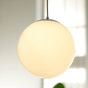 10" Micro 140LED Warm White Frosted Hanging Ball