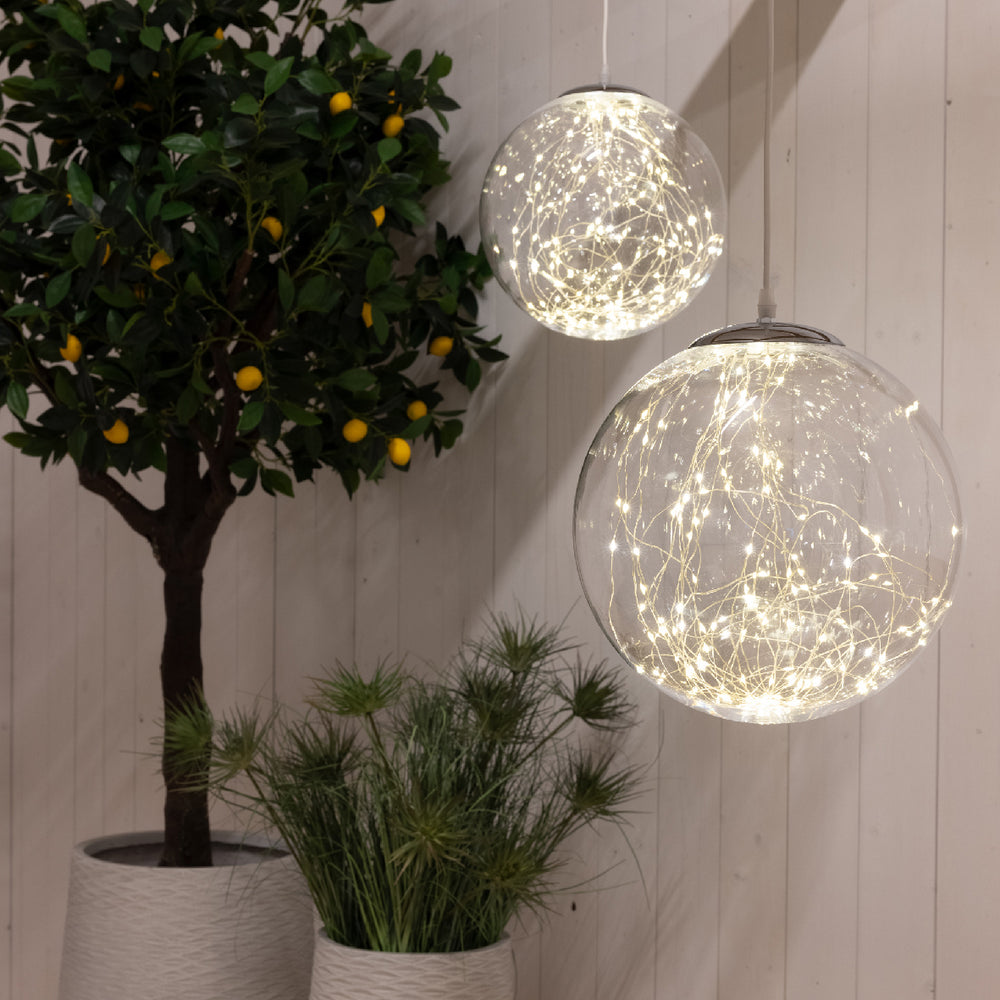 Micro LED Warm White Hanging Ball