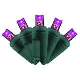 24 FT 70 LED Coaxial With Green Wire & 5MM Bulbs