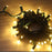 24 FT 70 LED Warm White Coaxial With Grey Wire & 5MM Bulbs