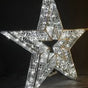 2 FT Cool White With Cool White Flashing Effect 3D Star