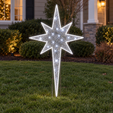 4 FT LED Cool White Bethlehem Star