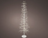 9 FT 2048 LED Warm White Micro Tree With White Trunk