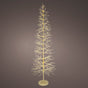 9 FT 2048 LED Warm White Classic Warm Micro Tree With Gold Trunk