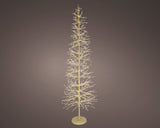 9 FT 2048 LED Warm White Classic Warm Micro Tree With Gold Trunk
