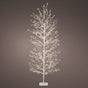 6 FT 1755 LED Warm White Micro Tree With White Trunk