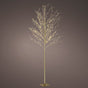 5 FT 480 LED Warm White Micro Tree With Gold Trunk