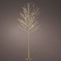 6 FT 720 LED Warm White Micro Tree With Gold Trunk