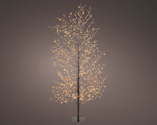 5 FT 1350 LED Classic Warm Micro Tree With Black Trunk
