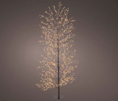 6 FT Micro Tree Classic Warm LED With Black Trunk