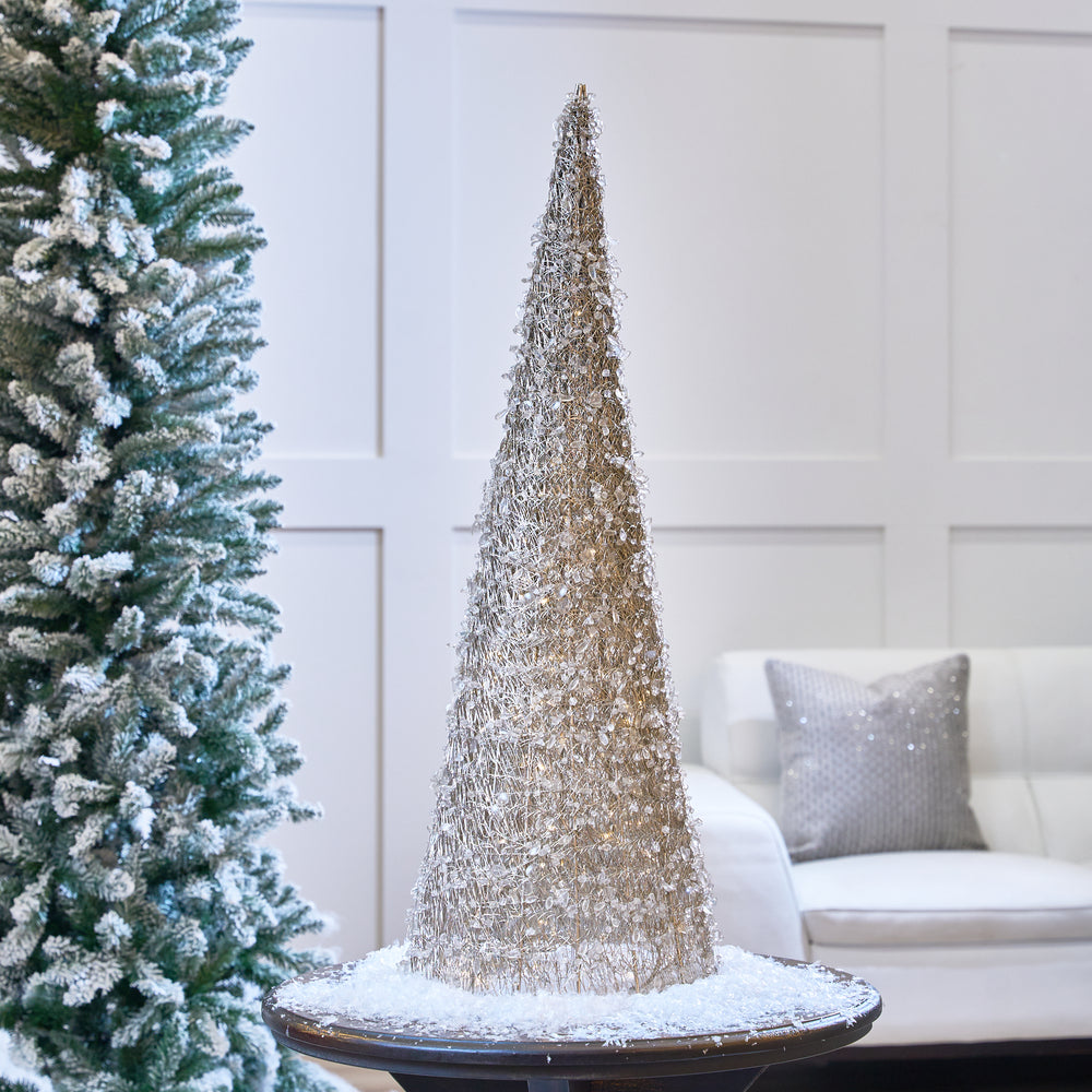 2.5 FT 165 LED Warm White Cone Tree