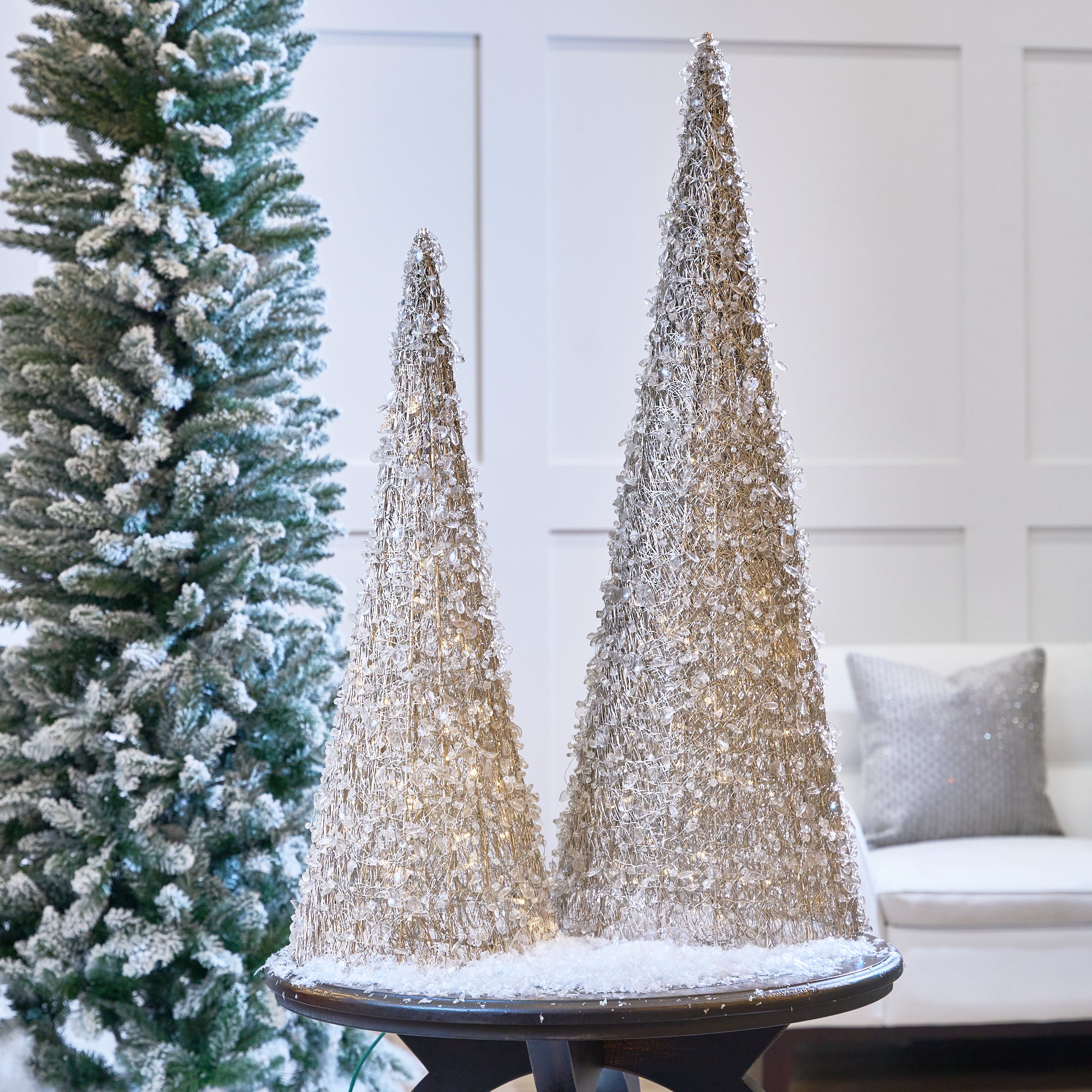 2 FT 110 LED Warm White Cone Tree