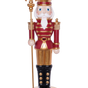 36" Red & Gold Nutcracker With Sceptre