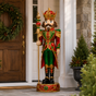 8 FT Red & Green Nutcracker