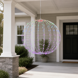 23" White Ball Micro Multi Color Changing LED