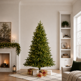 6 FT Sunpeaks Fir Tree Pre-Lit Warm White Micro LED Lights